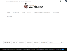 Tablet Screenshot of comune.valfabbrica.pg.it